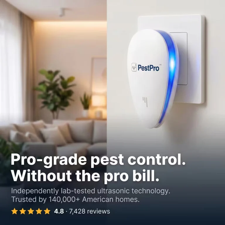 PestPro™ Ultrasonic Pest Repeller - Banish 14+ pests