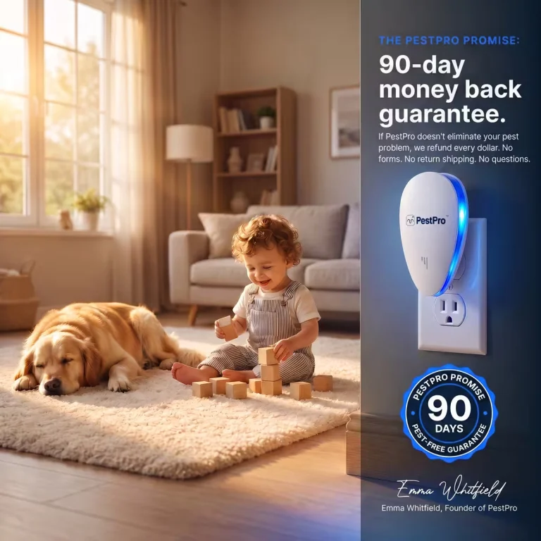 PestPro™ Ultrasonic Pest Repeller - Banish 14+ pests
